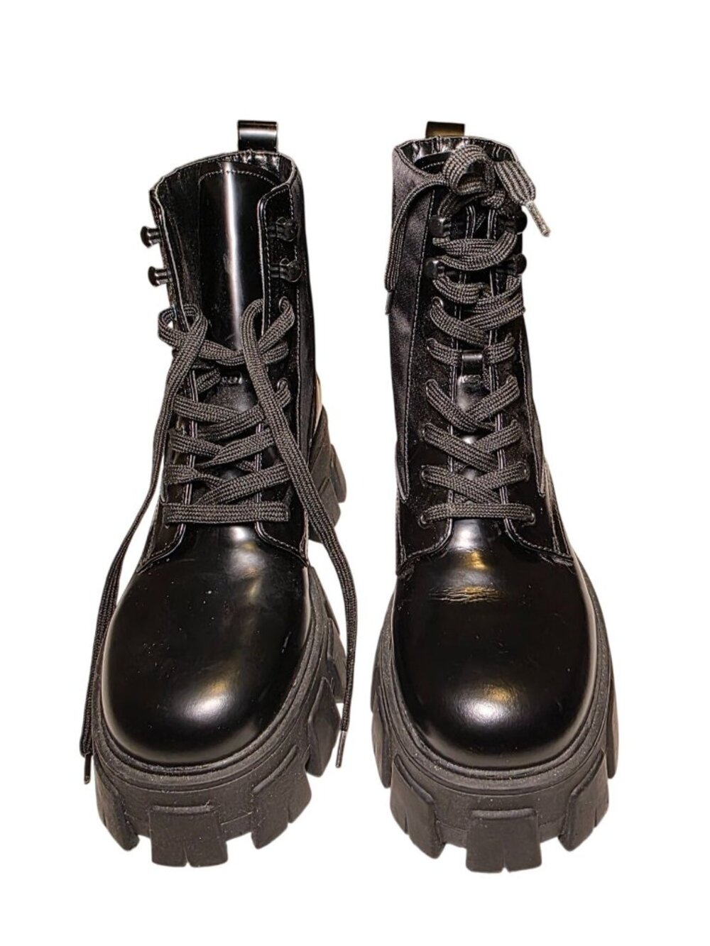 NWOB - Marc Fisher Chunky Platform Combat Boots (SKU#2113)